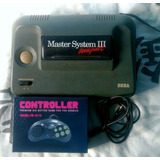 Master System 3 Compact Alex Kidd Na Memoria Controle E Cabo