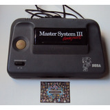 Master System Iii Compact Com Defeito No Slot De Cartuchos