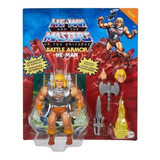 masters universe battle armor he-man deluxe mattel