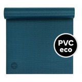 Mat De Yoga Tapete Fitness Ginstica Pvc Eco 4 5mm 183x60cm Cor Petrleo