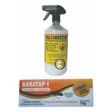 Mata Baratas Francesinha Spray 1 Litro E Gel Ação Rápida