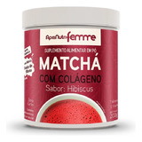 Matchá Sabor Hibiscus 200g - Apisnutri