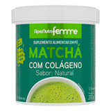 Matchá Solúvel Sabor Natural  200g Femme - Apisnutri