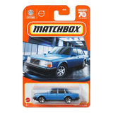 Matchbox 1986 Volvo 240 - Miniatura 1/64 - Carrinho Diecast 