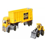 Matchbox Convoys Caminhão Ford Cargo + Trator Dump Trailer