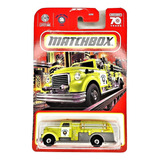 Matchbox Fire Dasher Caminhão De Bombeiros Viatura Miniatura