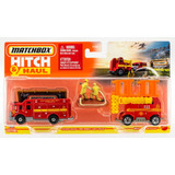 Matchbox Fire Rescue Caminhão De Bombeiros Viatura Miniatura