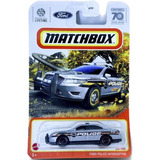Matchbox Ford Police Interceptor - Escala