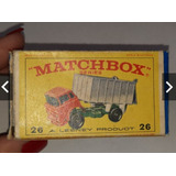 Matchbox Nº26 Gmc Tipper Truck B891