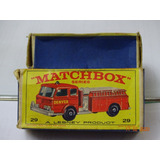 Matchbox Nº29 Fire Pumper Truck B881