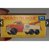 Matchbox Nº71 Wreck Truck B890