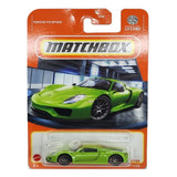 Matchbox Porsche Spyder 918 Conversível 2024 45/100 Esc 1/64