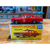 Matchbox Superfast N 59 Fire Chief Car Made In England