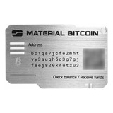Material Biticoin Hardware Wallet Carteira Para