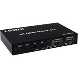 Matriz De Video Hdmi 4k 30hz C/ Audio 4 X 2 Hdmx4x2.n Com Nf