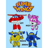Matriz Para Bordar - Coleção Super Wings (alta Qualidade)
