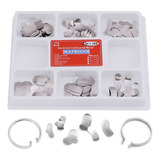 Matrizes De Metal Dental + Kit 100 Unid + 2 Grampos