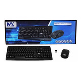 Max- Tec2 Wireless Combo Teclado 104 Teclas + Mouse Sem Fio