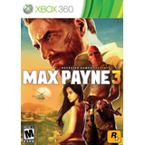 Max Payne 3 Xbox 360 Midia Fisica Original X360 Microsoft