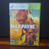 Max Payne 3 Xbox 360 Mídia