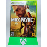 Max Payne 3 Xbox 360 Original Físico Pronta Entrega 