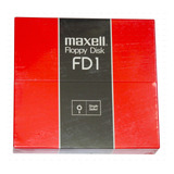 Maxell - Caixa Com 10 Disquetes Virgens De 8 Polegadas