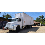 Mb 1218 Truck, Bau Com Plataforma Com Motor De 1620