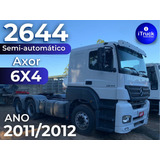 Mb 2644 Axor 6x4 Semiautomático 2011/2012 = R440 Fh440 460 