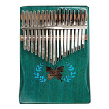 Mbim Kalimba Dedo Polegar Piano Portátil 17 Teclas