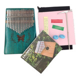 Mbim Kalimba Dedo Polegar Portátil Piano 17 Keys-
