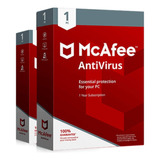 Mcafee Antivirus 1 Dispositivo 3 Anos