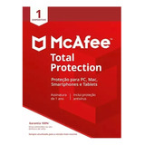 Mcafee Total Protection  1 Ano 5 Dispositivos