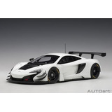 Mclaren 650s Gt3 1:18 Autoart Branco