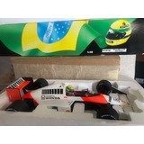 Mclaren Mp4/5 Senna Campeão 1/18 Minichamps 1989 Impecável