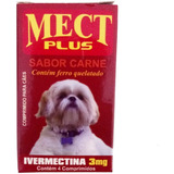 Mect Plus 3 Mg P/ Cães De 7,5 À 15 Kg Adultos Ou Filhotes