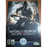 Medal Of Honor Pacific Assault Pc - Cd Game - 4 Cds Original