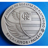 Medalha 120 Anos Flamengo, Prata Pura, Cmb Certif E Estojo.