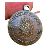 Medalha 1927 De 200 Anos Cafeeiro Banco Noroeste Bronze Rara