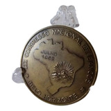 Medalha 40mm Iii Congresso Nacional De Bancos Belo Horizonte