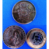 Medalha 4º Centenário Cidade De São Paulo 1554 Frete Incluso