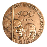 Medalha Bronze 400 Anos Da Cidade De São Luis Do Maranhão