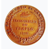 Medalha Católica Da Reinauguração Templo Da