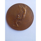 Medalha Centenário Independência Brasil Bronze Bruxelas