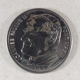 Medalha Comemorativa Da Visita Do Papa João Paulo Ii - 1980