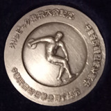 Medalha Comemorativa Das Olimpíadas De Tóquio 1964 Raridade 