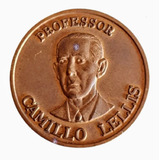 Medalha De 100 Anos Do Professor Camilla Lellis 1982 Bronze