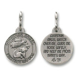 Medalha De Coleira De Estanho Guardian Angel Dog Pet Protect