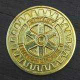 Medalha Dourada - 50 Anos Do Rotary Internacional