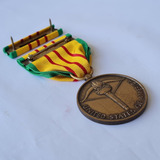 Medalha E Barreta Serviço Vietnam Estados Unidos
