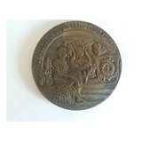 Medalha Em Bronze Do Centenário Do Distrito Federal De 1934
